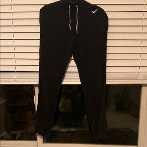 Nike Women’s Black Joggers with White Accents